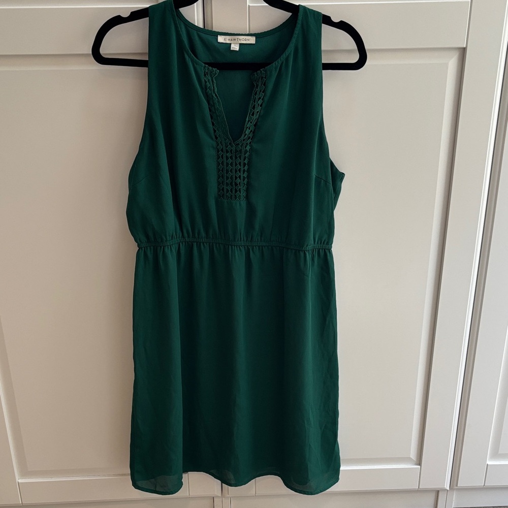 41 Hawthorn Teal Sleeveless Mini Dress